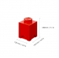 LEGO, Pojemnik klocek Brick 1 - Czerwony (40011730)